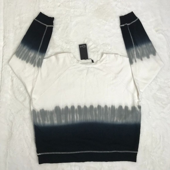 New Rails Theo Charcoal Dip‎ Dye Sweatshirt XL - Picture 7 of 7